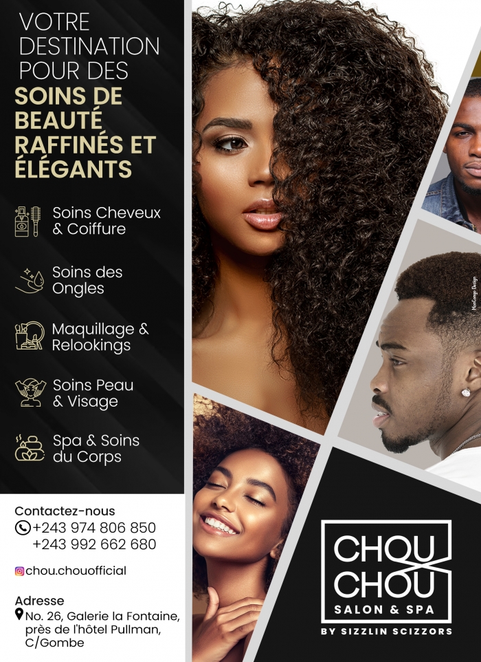 Chou Chou Salon & Spa – by Sizzlin Scissors – Kinshasa – RDC - MonCongo