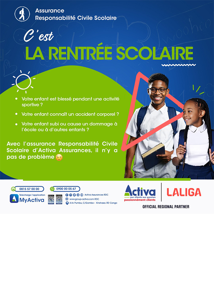 ACTIVA ASSURANCES RDC - KINSHASA - RD CONGO – MONCONGO 