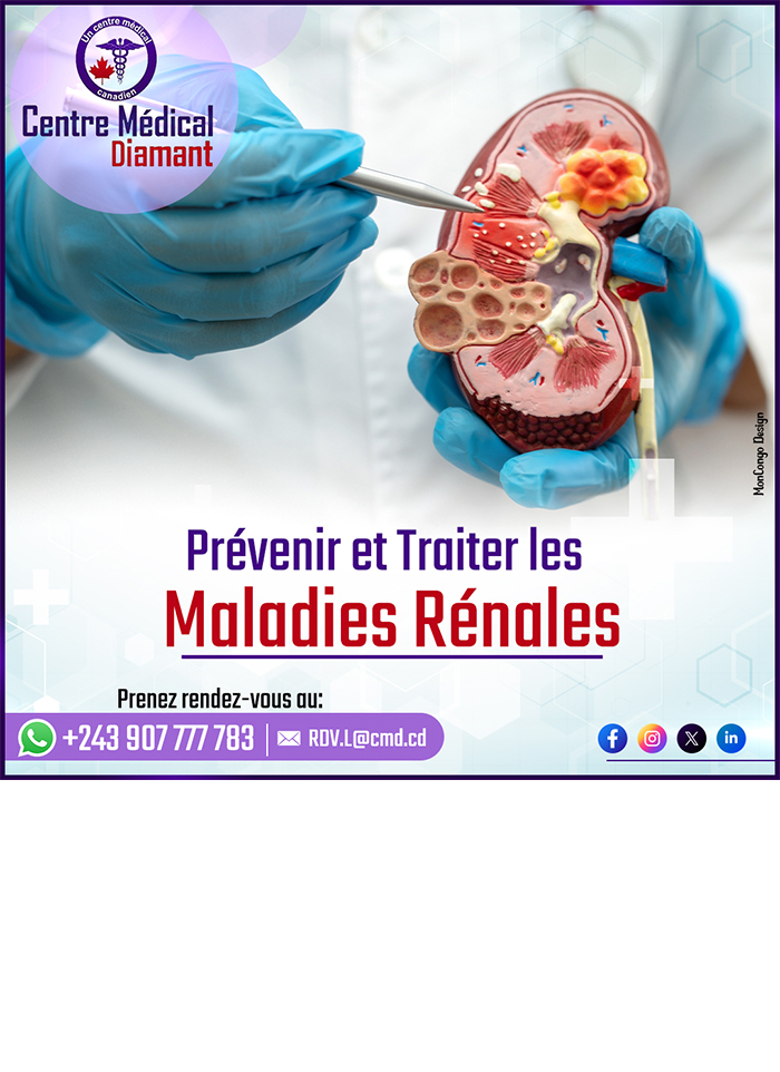 CENTRE MÉDICAL DIAMANT - SANTE - SOINS - HOPITAL - LUBUMBASHI - RD CONGO - MONCONGO