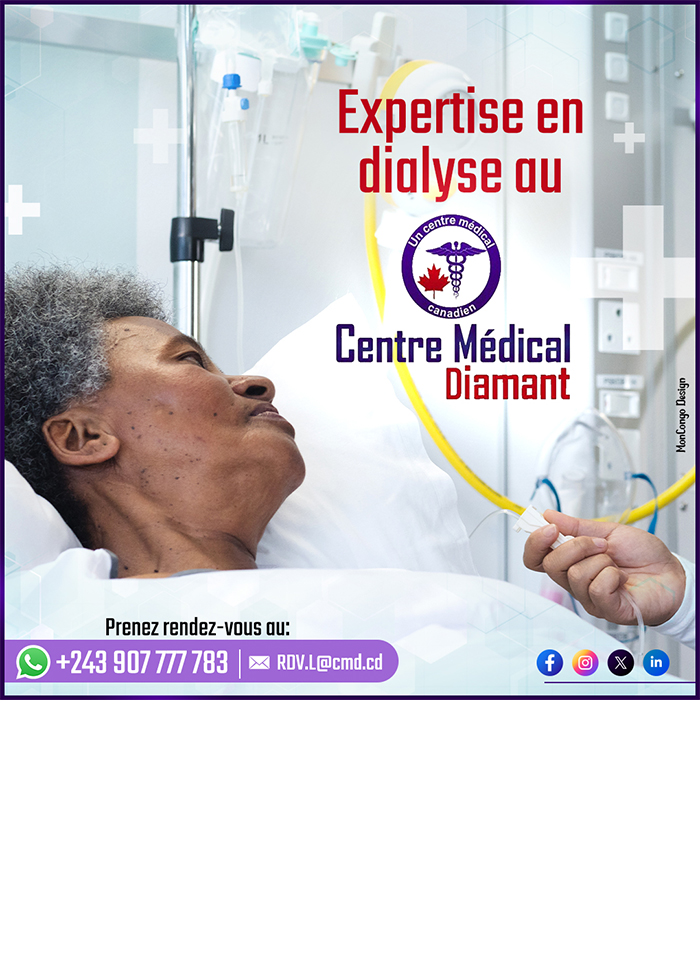 CENTRE MÉDICAL DIAMANT - SANTE - SOINS - HOPITAL - LUBUMBASHI - RD CONGO - MONCONGO