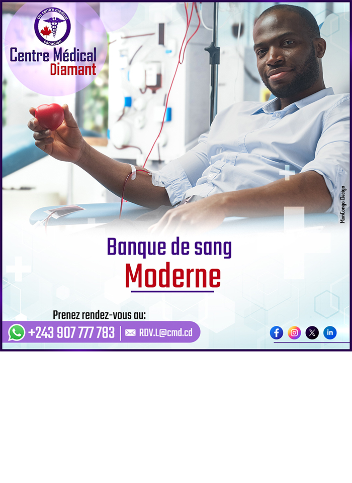 CENTRE MÉDICAL DIAMANT - SANTE - SOINS - HOPITAL - LUBUMBASHI - RD CONGO - MONCONGO