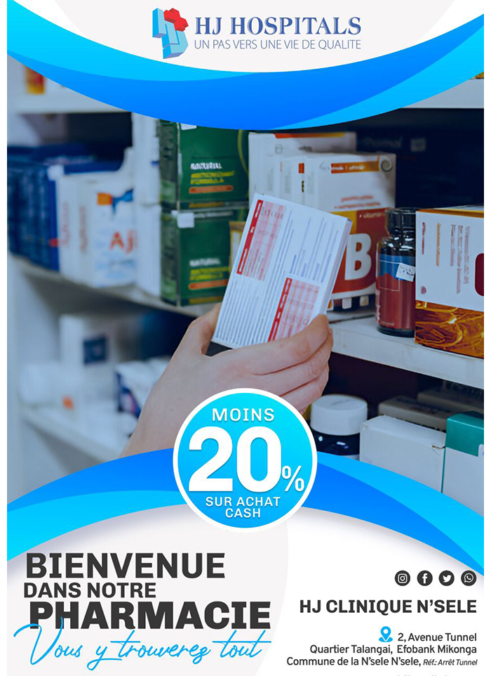 HJ Hospitals - Santé - hopital - Soins - Kinshasa - RD Congo – MonCongo