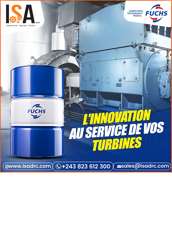 ISA- Kinshasa – Lubrifiants- Lubricants - Engine Oil - RDC