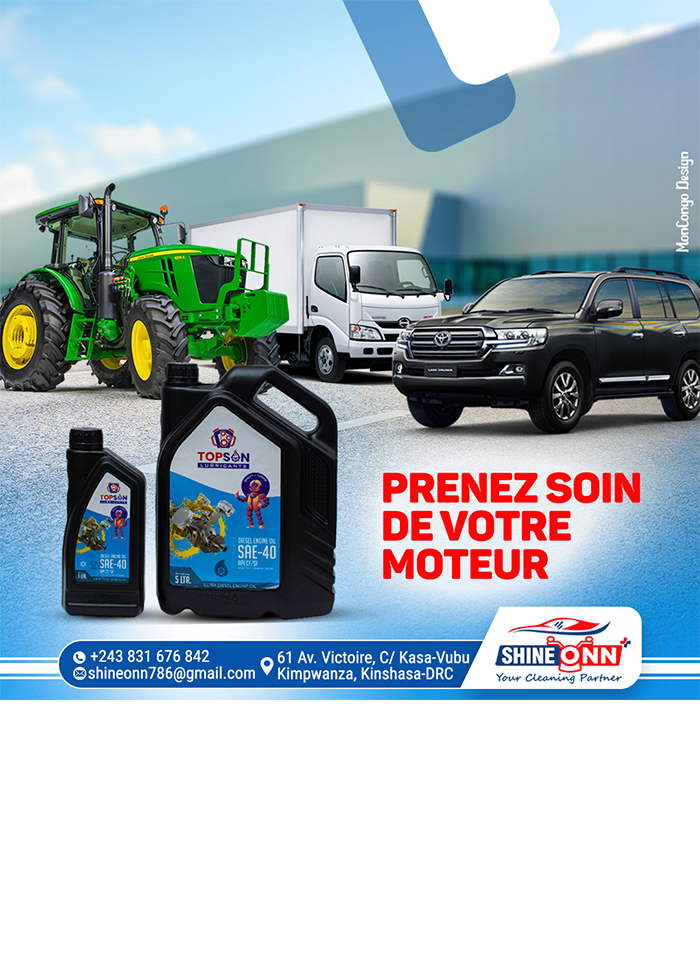 Shine onn Kinshasa MonCongo produits véhicules Kinshasa MonCongo