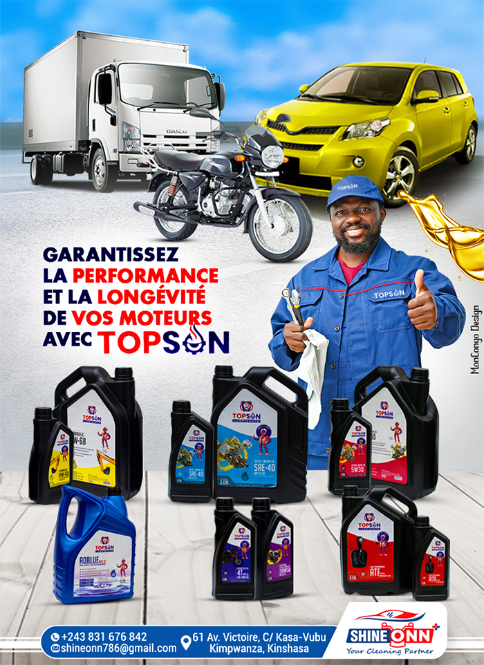 Shine onn Kinshasa MonCongo produits véhicules Kinshasa MonCongo