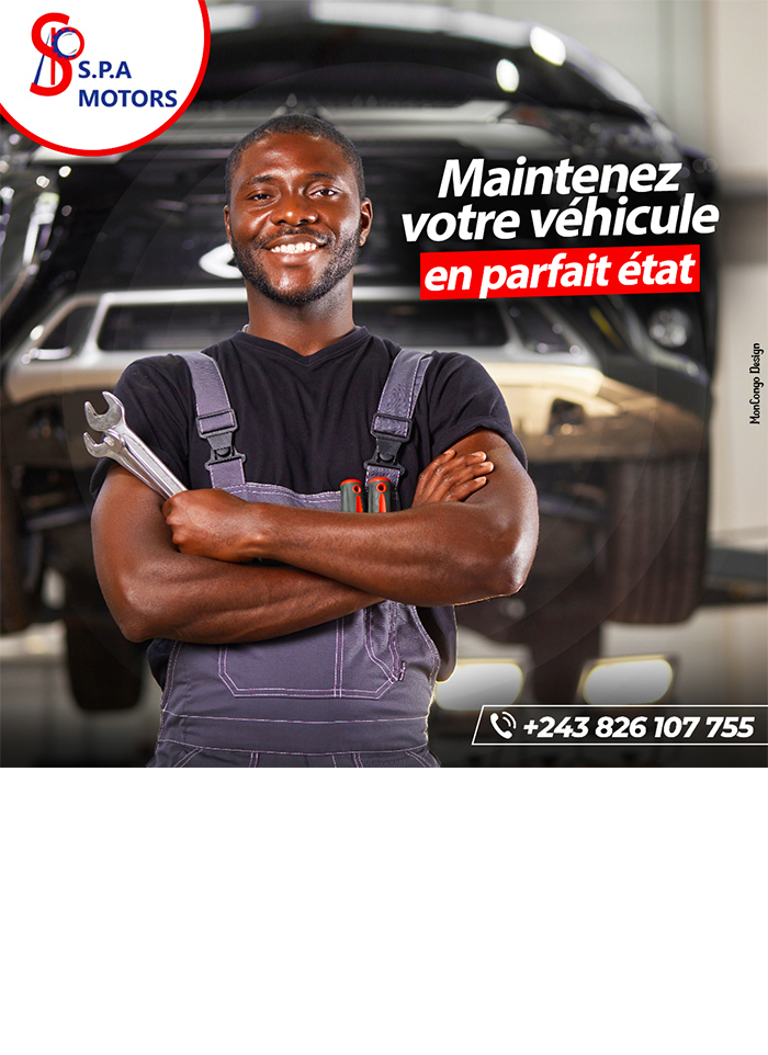 Spa Motors Kinshasa MonCongo peinture véhicule Kinshasa MonCongo Debosselage Kinshasa MonCongo Garage Kinshasa MonCongo