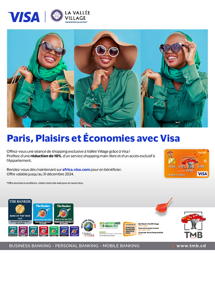 TRUST MERCHANT BANK (TMB) - Kinshasa - RD Congo - MonCongo