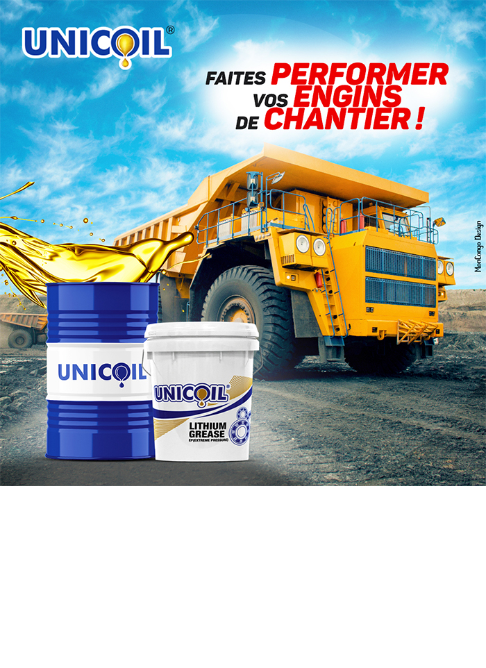 Unicoil Kinshasa Lubrifiants Lubricants Engine Oil RDC