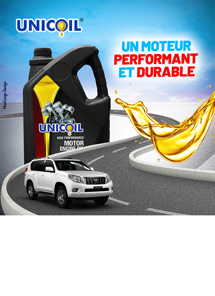 Unicoil Kinshasa Lubrifiants Lubricants Engine Oil RDC