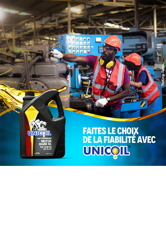 Unicoil Kinshasa Lubrifiants Lubricants Engine Oil RDC