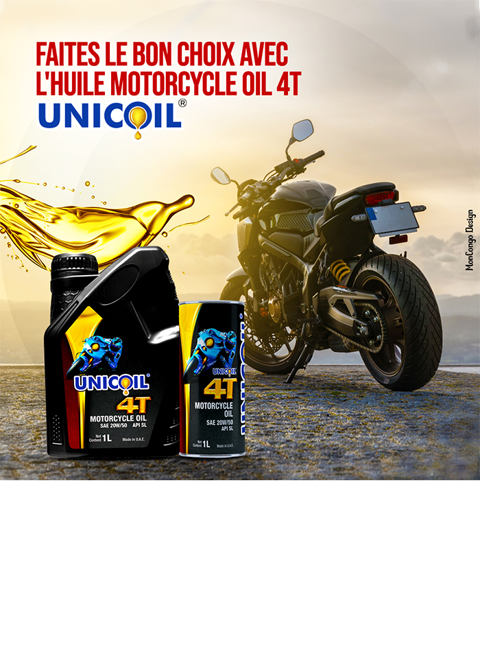 Unicoil Kinshasa Lubrifiants Lubricants Engine Oil RDC