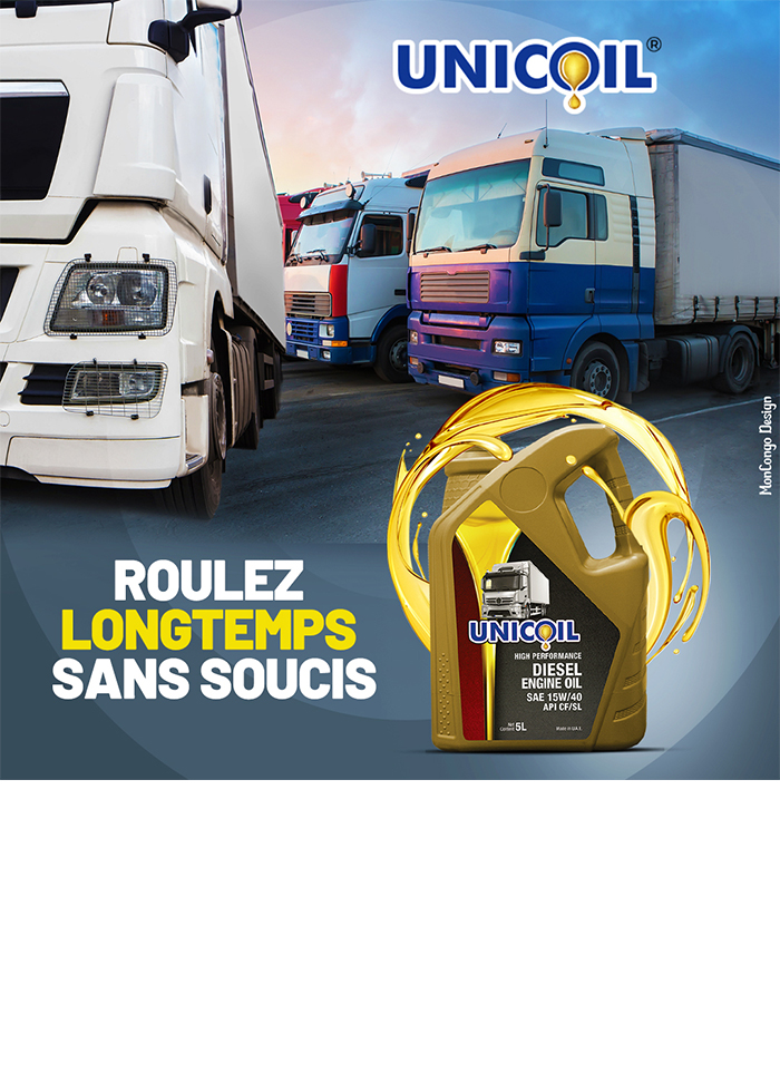 Unicoil Kinshasa Lubrifiants Lubricants Engine Oil RDC