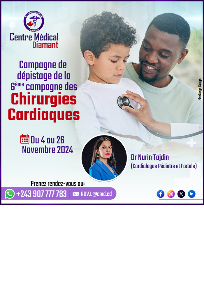 CENTRE MÉDICAL DIAMANT - SANTE - SOINS - HOPITAL - LUBUMBASHI - RD CONGO - MONCONGO