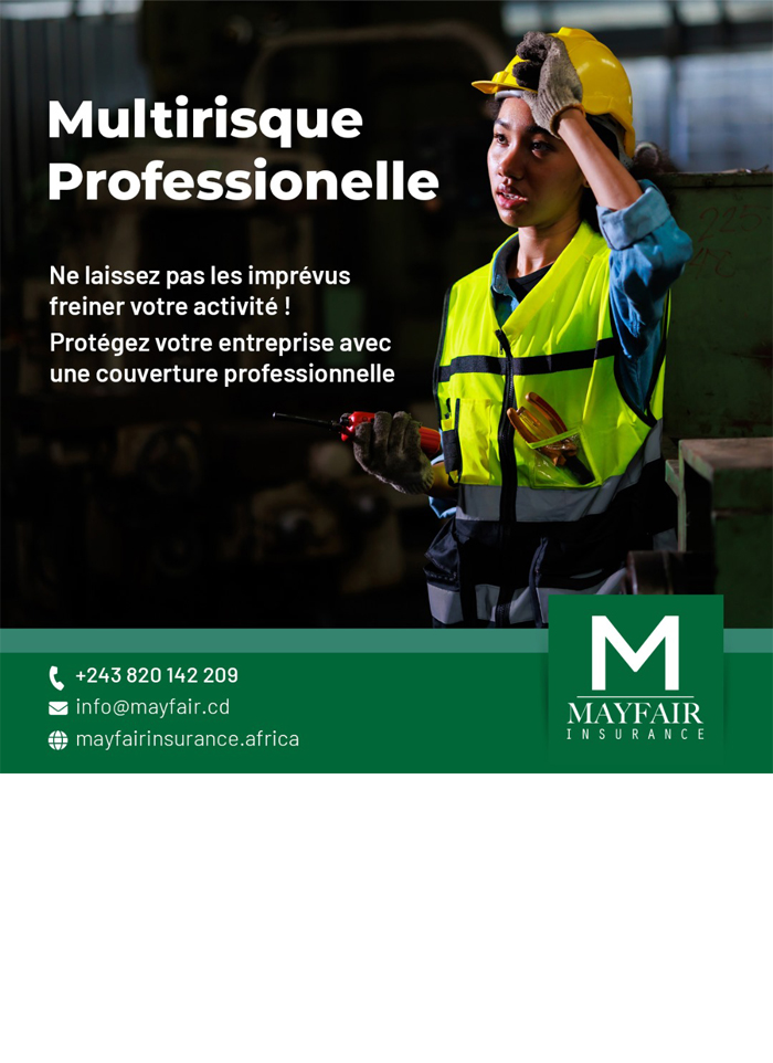 MAYFAIR INSURANCE CONGO SA - RD Congo - Kinshasa - MonCongo #MonCongo #rdc #drc #kinshasa #rdcongo #MayfairInsurance #insurance #congo #assurance #securite #reinsurance #plan