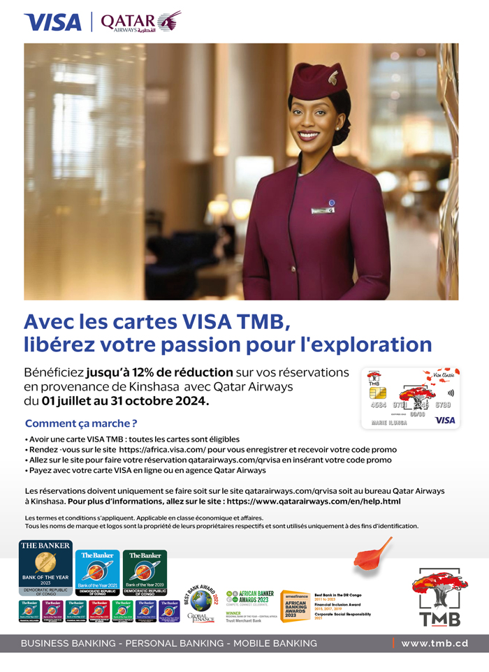 TRUST MERCHANT BANK (TMB) - Kinshasa - RD Congo - MonCongo